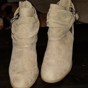 Rampage heeled booties